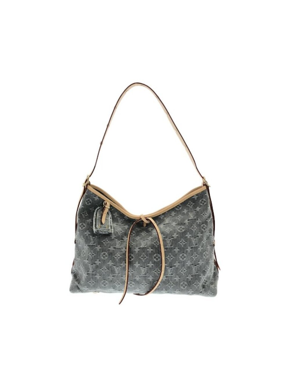 Louis Vuitton Monogram Denim Carrier Shoulder Bag
